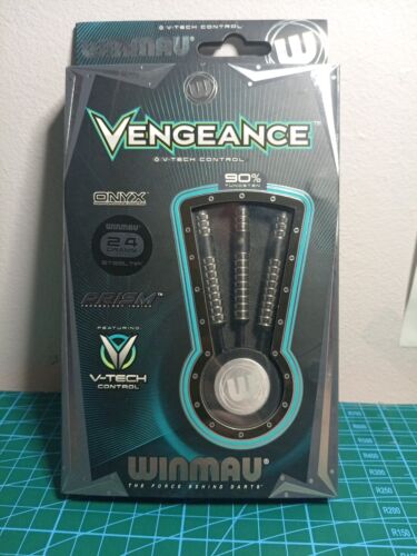 24g Rare Winmau Vengeance 90%Tungsten Darts Set