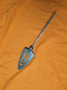 Big NIce Daco Arrow head "wakizashi sword Antique Samurai japanese koshirae saya