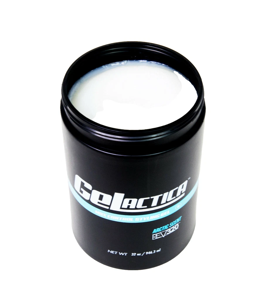 Gelactica Gel 32oz pack of 2 Hair Gel for Men - Organic Ingredients - Water Base - Image 3 of 4