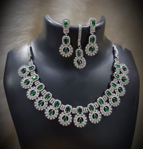 Orecchini A Clip Alison Di Bello London, Placcati Argento Con Zirconi, Lunghi 5,8 Cm, Per Orecchie Non Forate