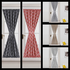 LIQUIDATION LAST CHANCE LIMIT SALE FRENCH DOOR CURTAIN PANEL NO TIE BACk ELLA