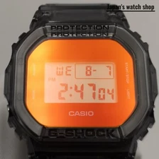 CASIO G-SHOCK DW-5600TLS-8JF Orange BEACH TIME LAPSE Men's Watch New in Box