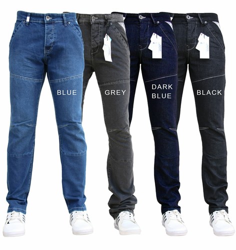 BNWT New Mens Designer Denim Straight 