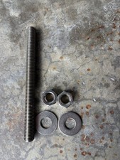 3/4” X 8-1/2” 316ss Threaded Rod With Washers And Nuts