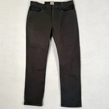 Flint and Tinder 365 Pants Mens 34x30 Gray Slim Fit Casual Huckberry New