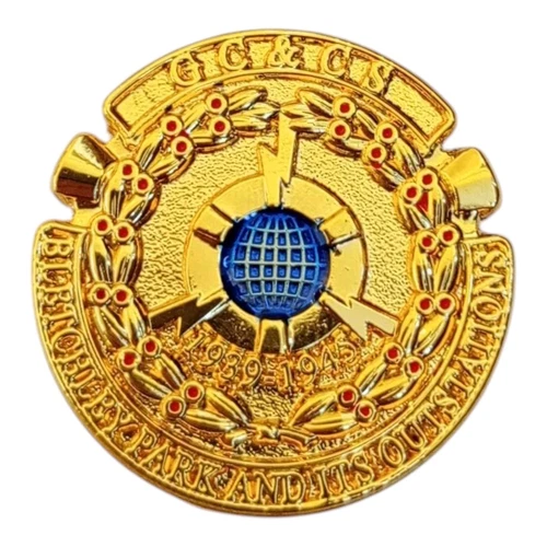 WW2 Bletchley Park & Its Outstations Veterans Replica Military Enamel Badge