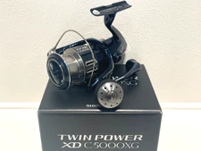 Shimano 21 Twin Power XD C5000XG Spinning Reel Ship from Japan  Used
