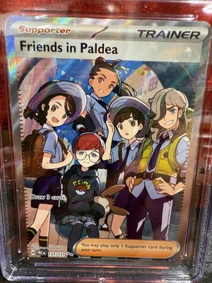 2025 Pokémon Friends in Paldea 137/131 CGC 9 Mint Full Art Trainer