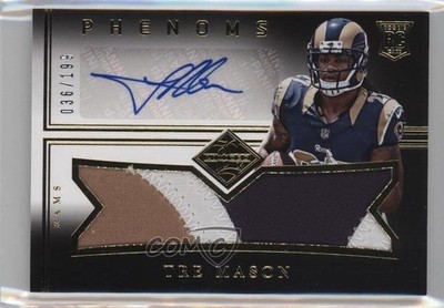 2014 Panini Limited Rookie Phenoms Level 2 36/199 Tre Mason #176 Auto RC 0a2