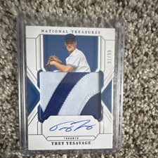 Panini National Treasures Trey Yesavage Blue Jays Auto Rookie #TMS-TY 1/99 2025