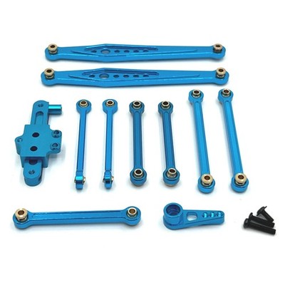 1X(RC Car Upgrade Fixed Rod Steering Group Kit for 1/12 124006 124237405