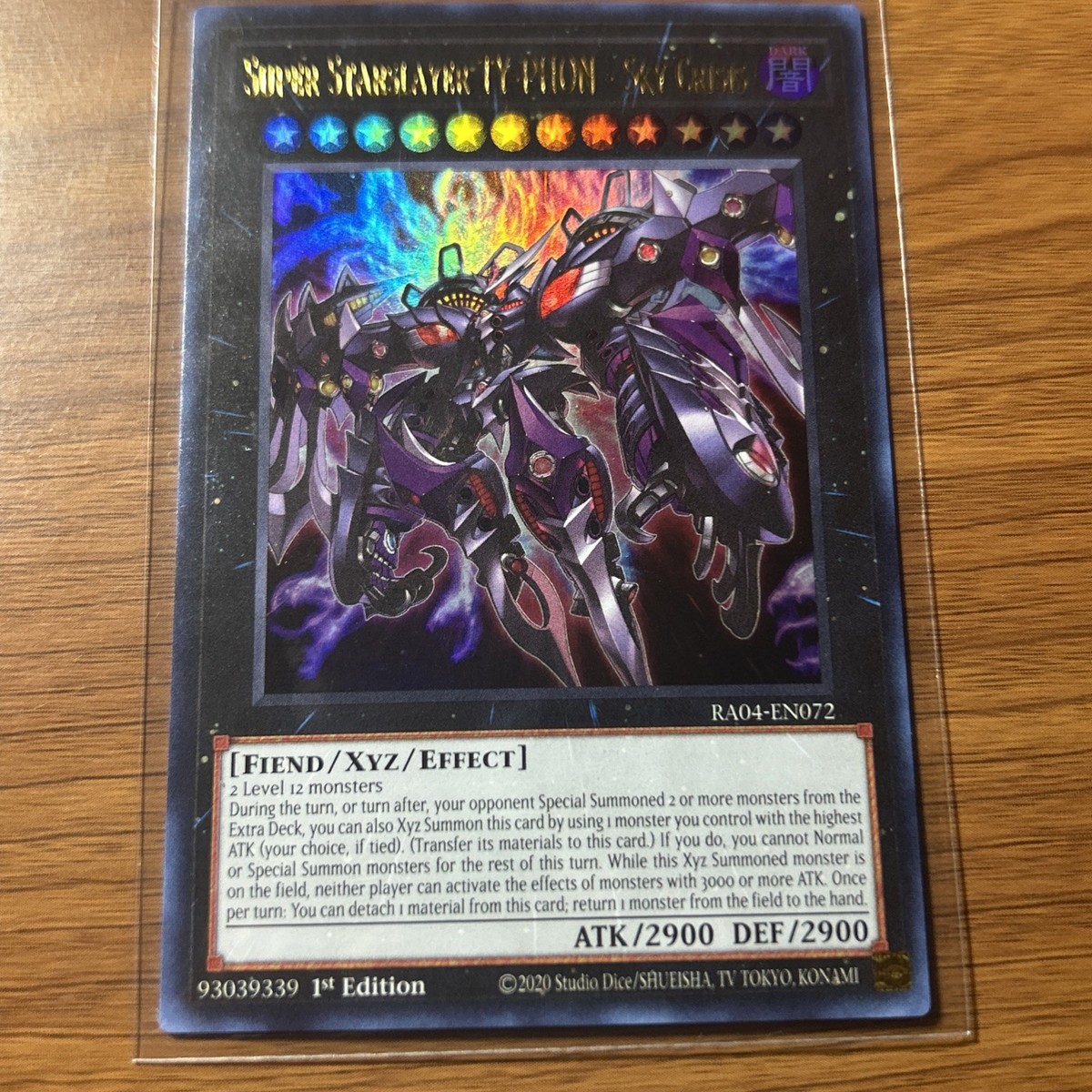 Super Starslayer TY-PHON Sky Crisis Ra04 Super Rare | eBay