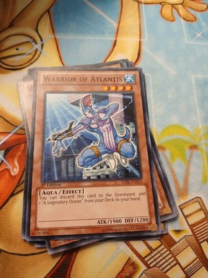 Warrior of Atlantis SDRE-EN013 Structure Deck: Realm of the Sea Emperor 1st...