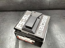 BOSS FS-5L Latching Footswitch Pedal - Made in Japan, Excellent Condition 