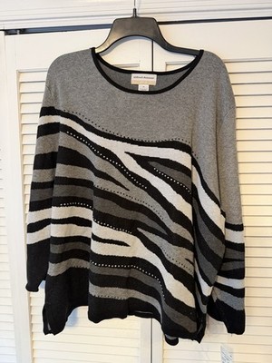 Alfred Dunner Classics  Woman s  Sweater Top 2x