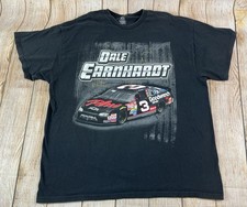 NASCAR Dale Earnhardt Racing T Shirt Double Sided Size 2XL Black 2011