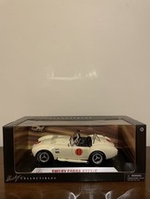 SHELBY COLLECTIBLES SERIES 1:18 SCALE SHELBY COBRA 427 S/C #11 CREAM DIECAST NIB