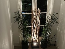 Driftwood Floor Standing Lamp Stunning At Night A One Off for Sale