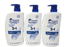 Head  Shoulders Classic Clean 2IN1 Anti-Dandruff Shamp/Cond., 32.1 fl oz, 3 PK 