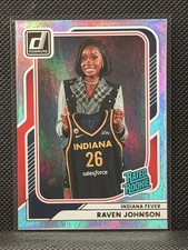 2026 Panini Donruss WNBA Basketball - Rated Rookie Raven Johnson #94 Holo (RC)