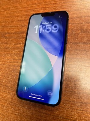 Apple iPhone 13 Pro Max - 128 GB - Sierra Blue T-Mobile ONLY - Bad Battery