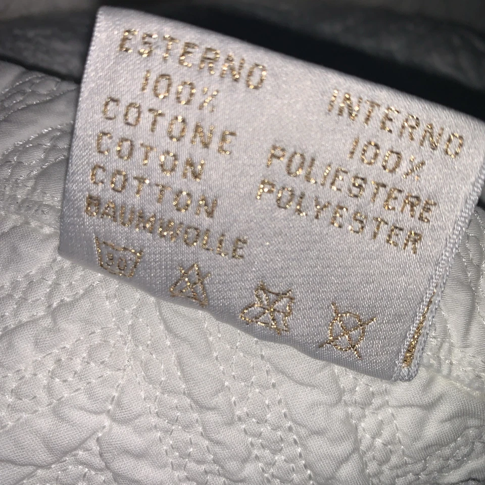 Funda Cama Frette Royal Collection Blanca Acolchada Completa/Queen Foto 4 de 4