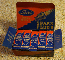 New Old Stock Nos Oem Fordchampion 48-12405-a2 Spark Plug Master Box Full 10