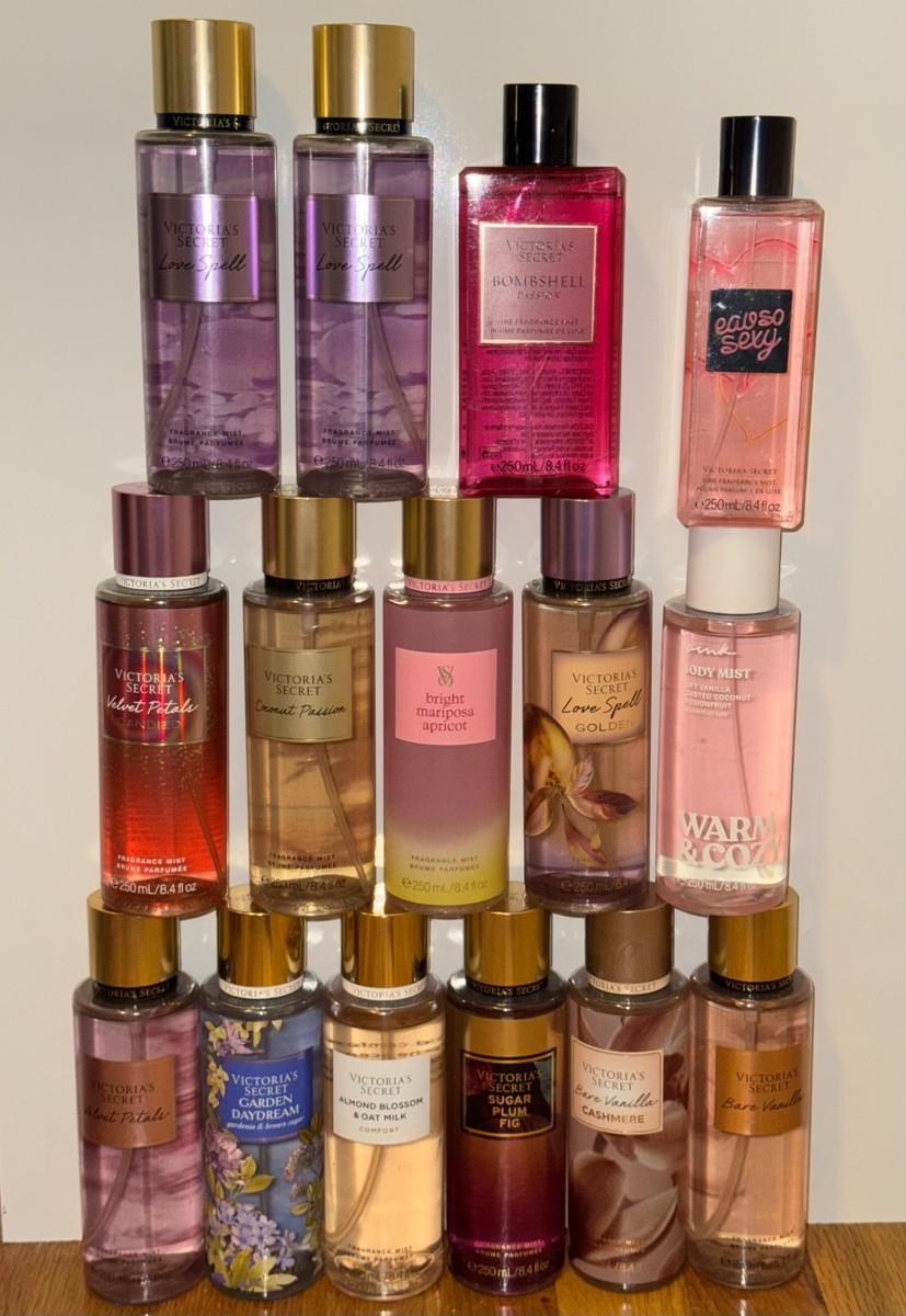 VICTORIA'S SECRET FRAGRANCE BODY MIST PERFUME SPRAY SPLASH Full