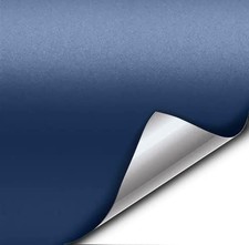 Matte Metallic Navy Blue Vinyl Car Wrap Film Roll 1ft X 5ft