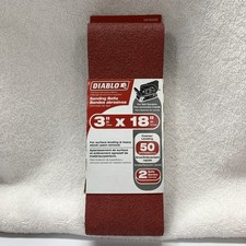 Diablo 2Pk 3  X 18  50G Sanding Belt