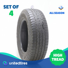 Set Of 4 Used 26565r18 Goodyear Wrangler Steadfast Ht Kevlar 114t - 8-9.532