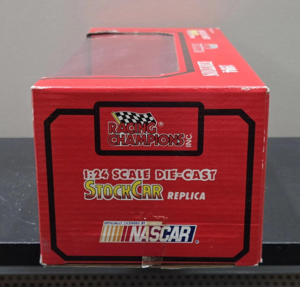 1/24 Racing Champions 1994 David Green #44 Slim Jim NASCAR autografiado en caja Foto 4 de 4