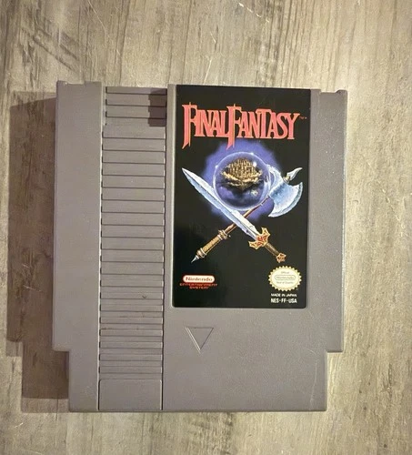 Final Fantasy (NES, 1990) Authentic Cartridge Only – Clean & Tested USA Copy