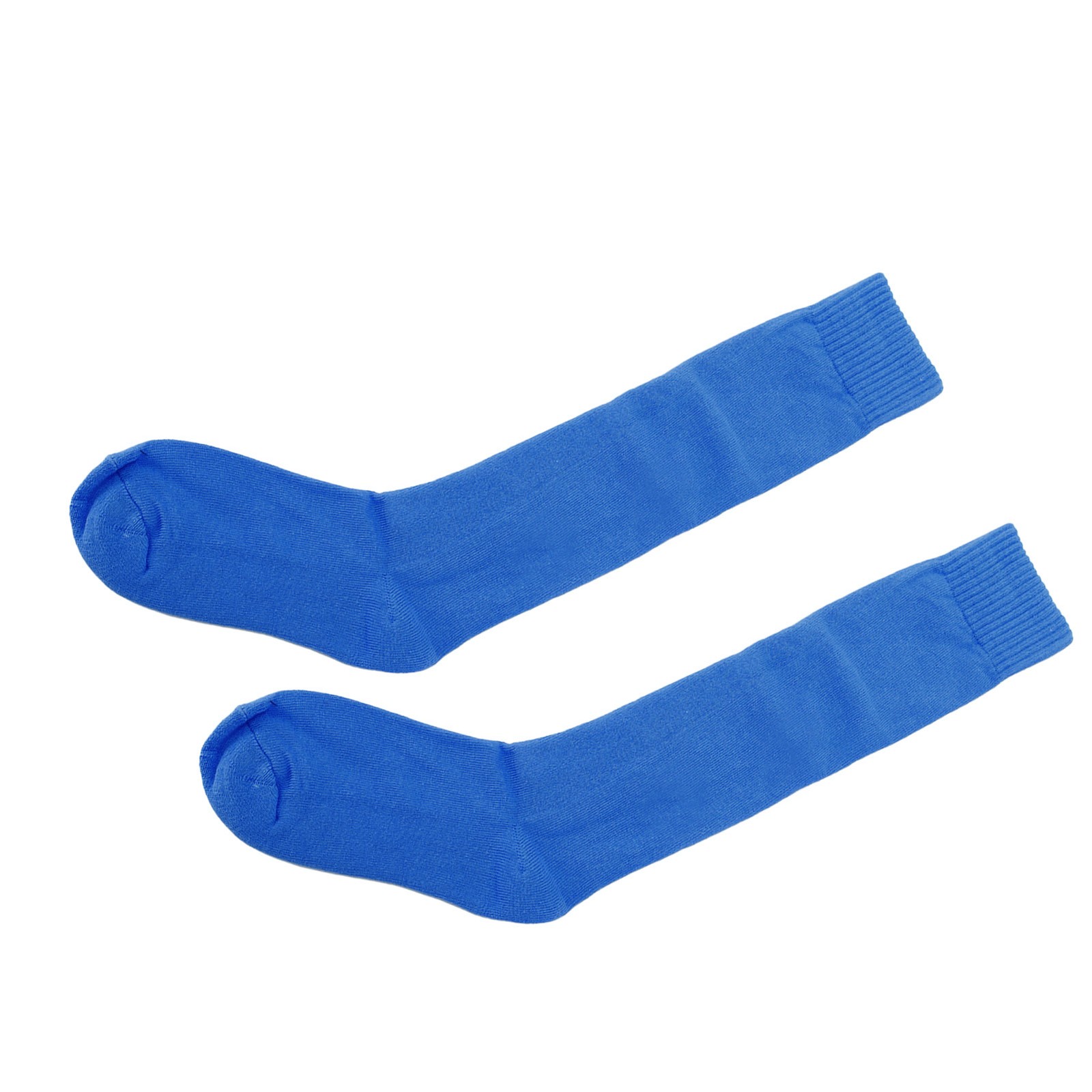 ✿ BLUE L 1 Pair Fencing Socks Cotton Fencing Stockings Knee High Socks For EC