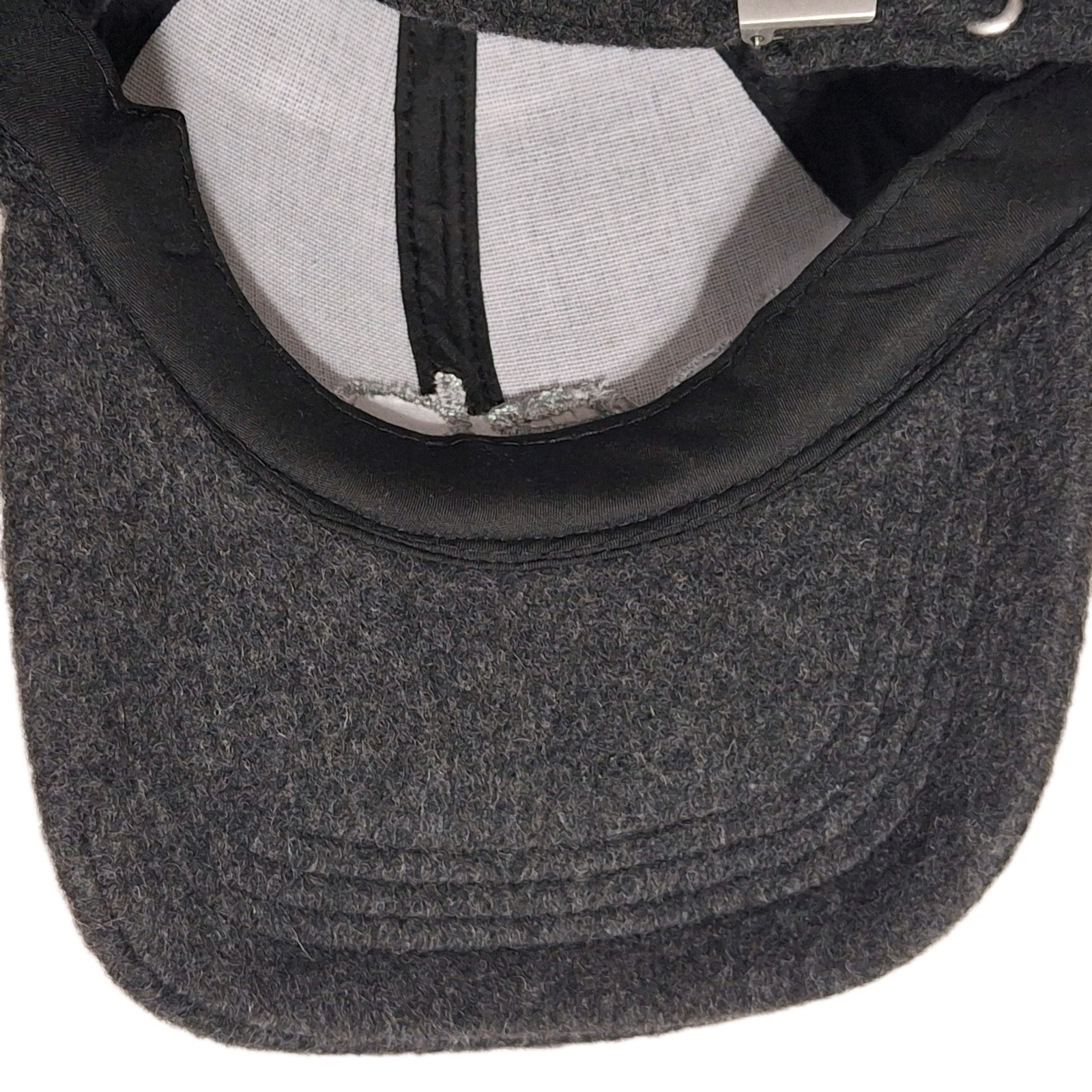 Bebe Adjustable Hat Cap Solid Charcoal Gray One S… - image 9