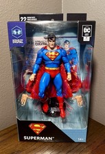 McFarlane DC Direct SUPERMAN Silver Age 7 Action Figure w Digital Code