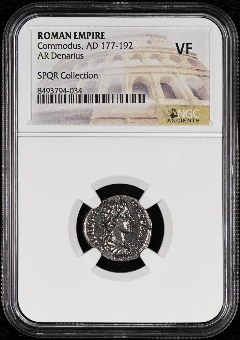 25+ Commodus NGC Certified Roman Imperial Coins (27 BC-476 AD) for