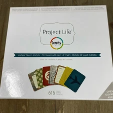 Project Life SEALED kit Vintage Travel edition
