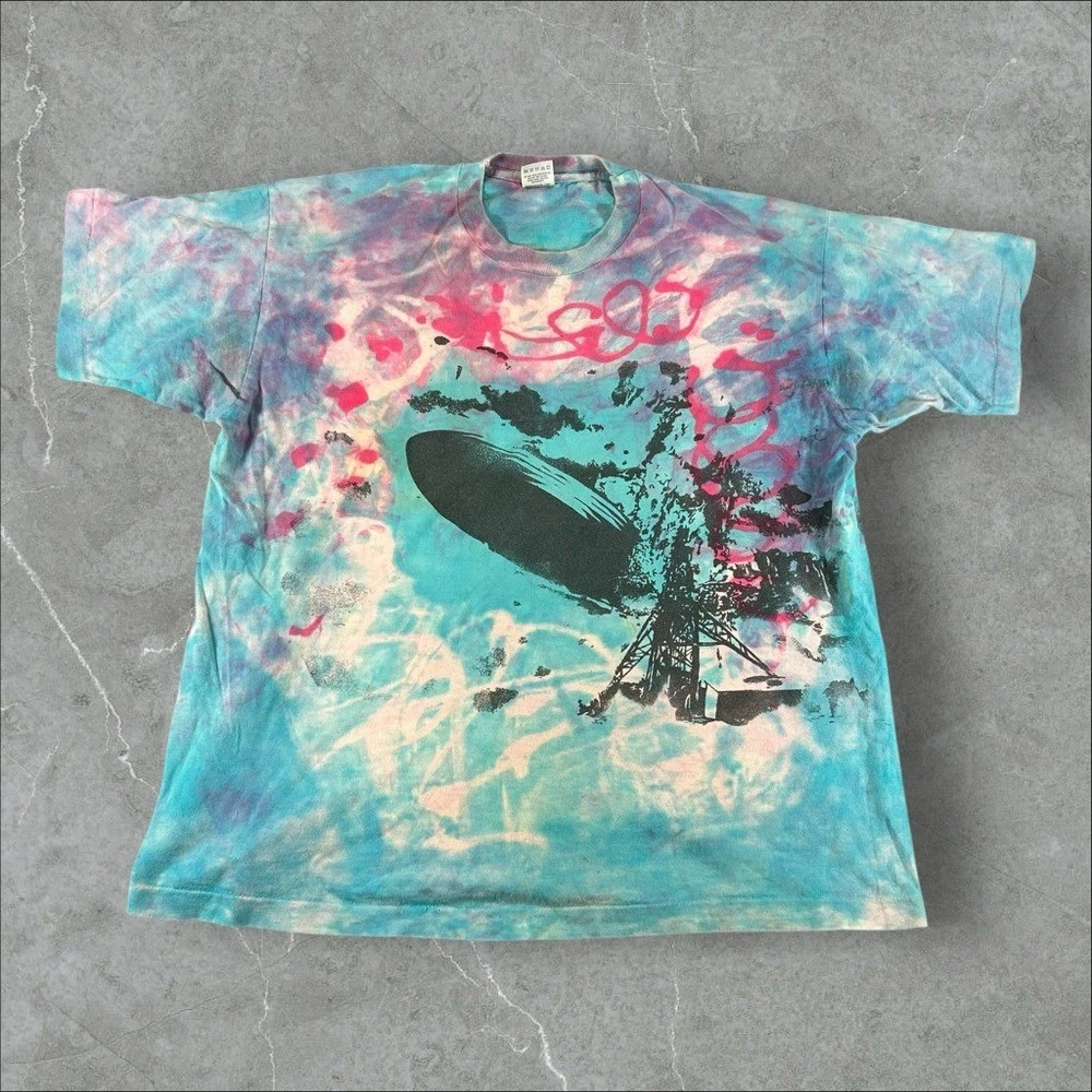 Vintage Led Zeppelin Shirt Indiana Men's Vintage T-Shirts for sale