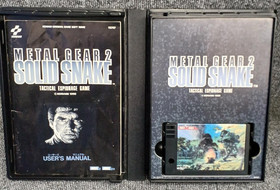 MSX Metal Gear 2 Solid Snake MSX2 Game Cartridge - Japan Retro Game - Konami