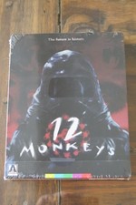 12 MONKEYS BLU-RAY HD IN STEELBOOK BRAD PITT BRUCE WILLIS SEALED NEW