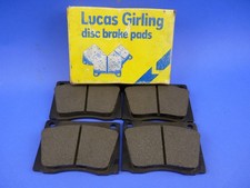 Alfa Romeo Nos 101 And 106 Lucas Girling Disc Brake Pads
