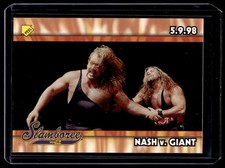 1999 Topps WCW/nWo Nitro Stickers Nash vs Giant S5