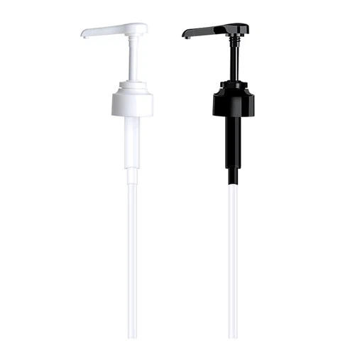 5pcs Kitchen Syrup Pump Liquid Dispenser Juice Bottle Replacement for Shampoo