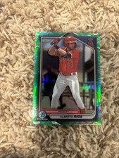 2024 Bowman Chrome Prospects ALBERTO RIOS GREEN Lunar Glow Refractor #BCP-98