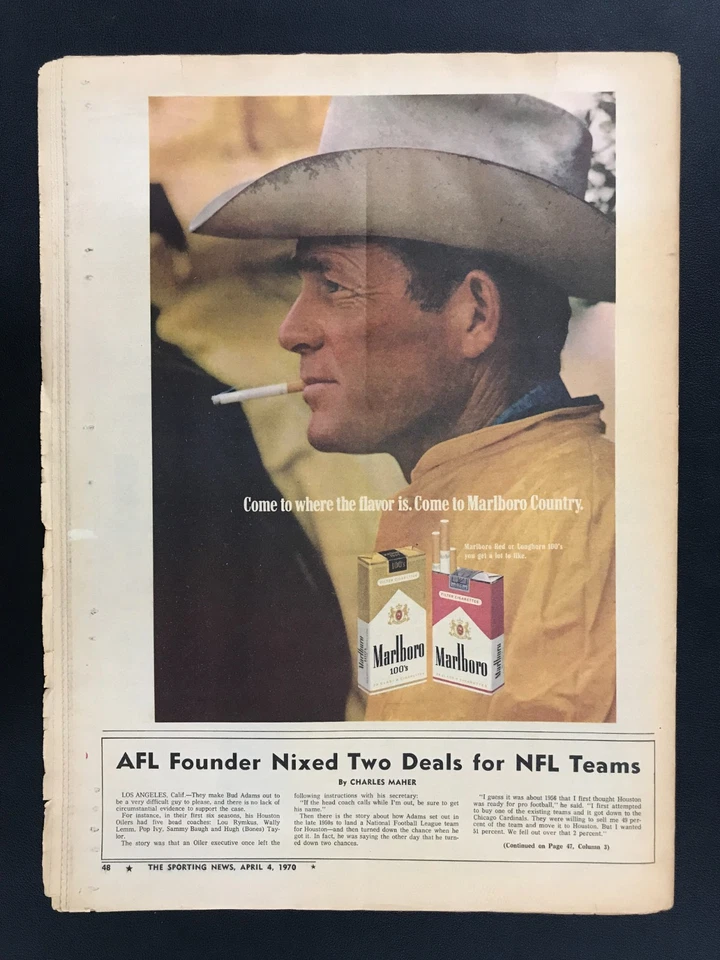 April 4th 1970 The Sporting News Magazine VTG w/Arnold Palmer PGA Golf Masters! - Image 2 of 2