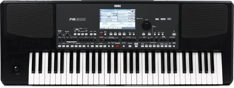 Korg PA-600 61-Key Portable Professional Arranger Workstation