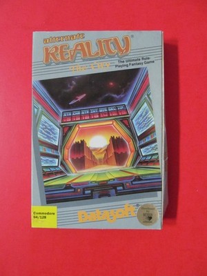 Alternate Reality The City Datasoft C 64/128 CIB With Map