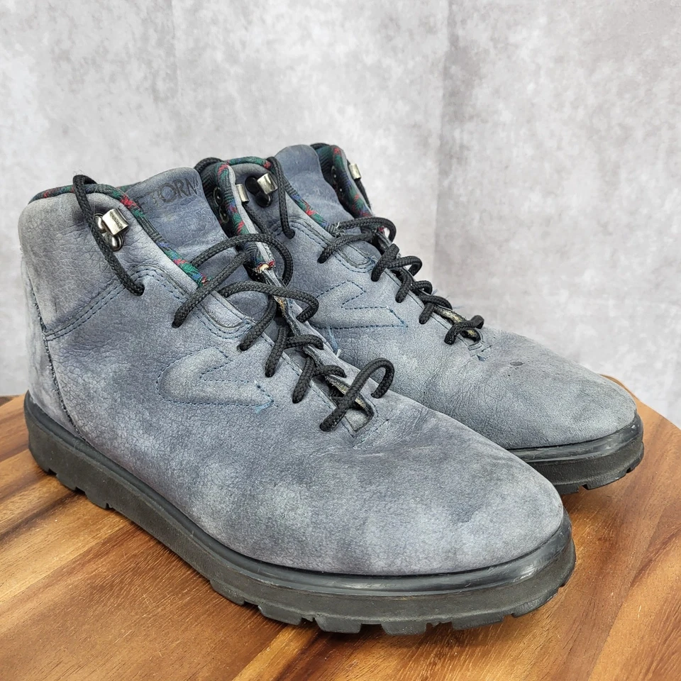 Botas de Senderismo Tretorn De Colección Para Mujer 10 B Gris Cuero Senderos Exterior Años 80 Foto 2 de 4