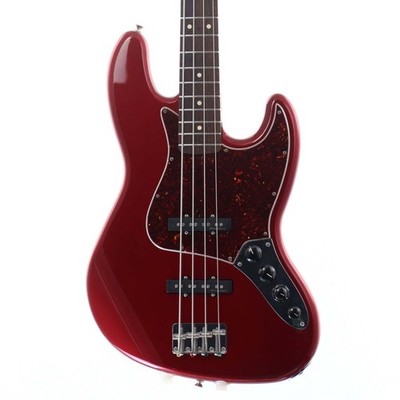 Fender Deluxe Active Jazz Bass Candy Apple RED Used Bass Guitar